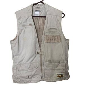 Disney Kilimanjaro Safaris Beige Utility Vest S Walt Disney World
